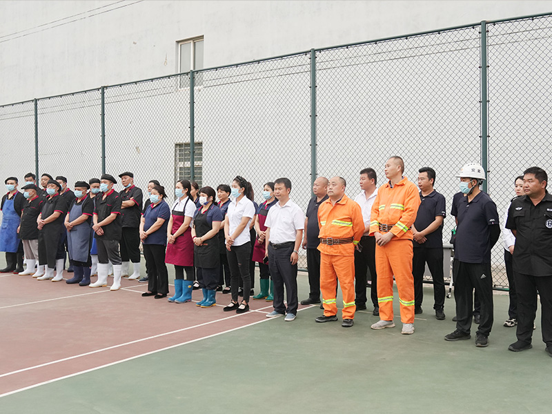 纽科伦公司组织开展餐厅后厨燃气泄漏应急演练活动